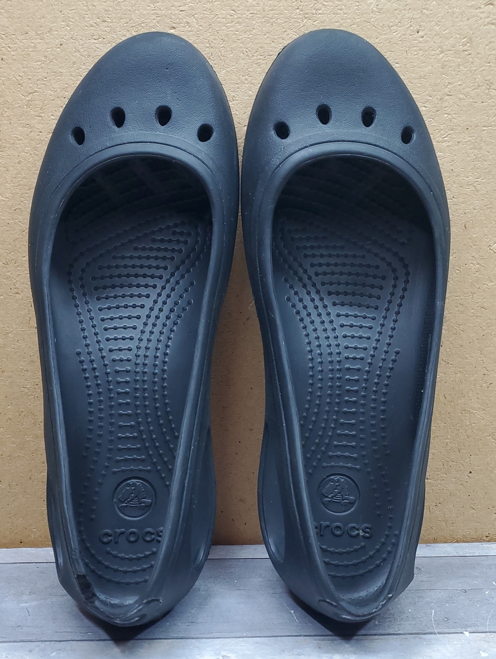CROCS Blue Kadee Women's Flats Size W 9